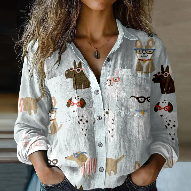 Chemise au design réfléchi