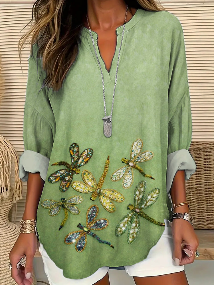 Chemise au design gracieux