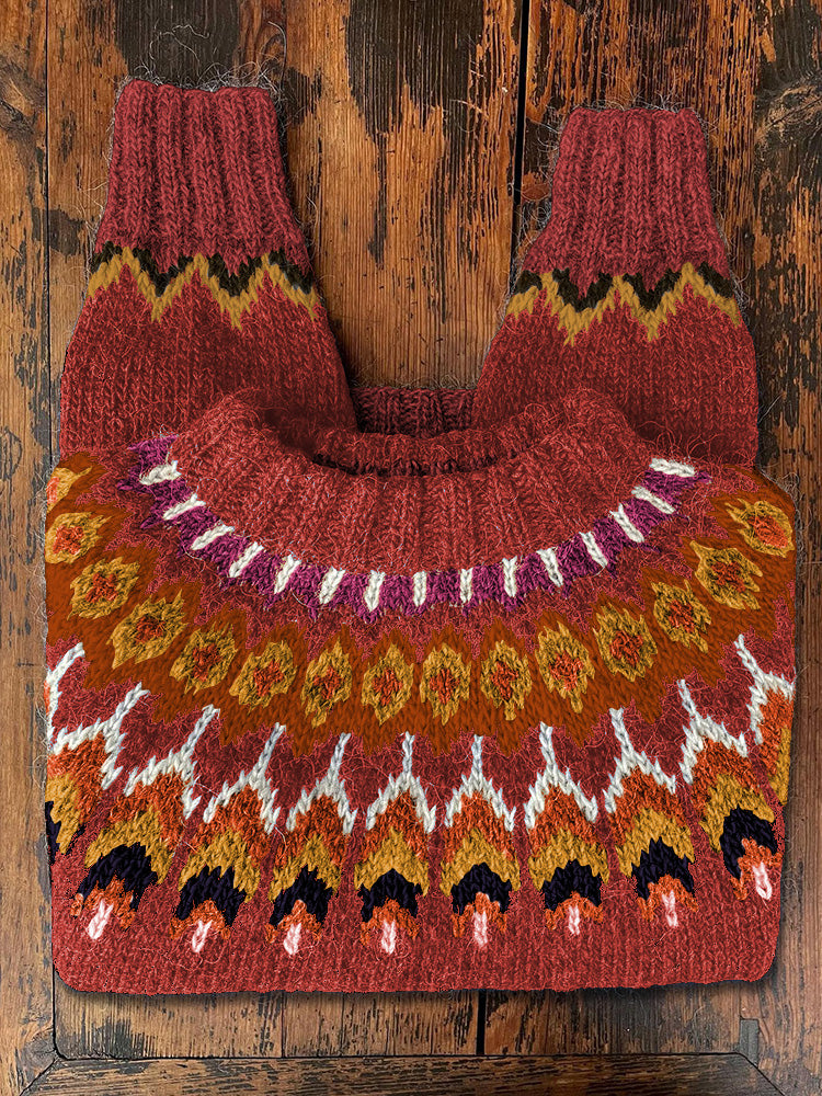 Pull vintage classique