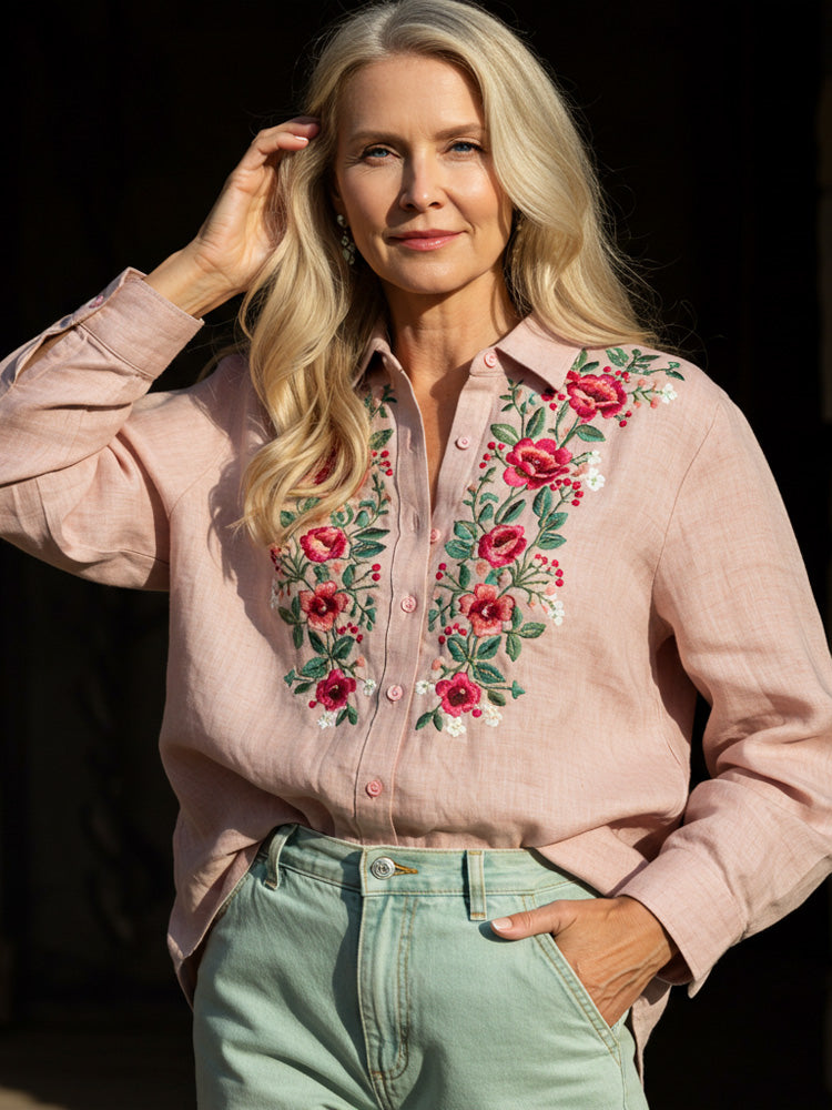 Chemise au design réfléchi