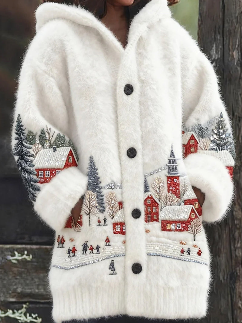 Cardigan magnifiquement confectionné
