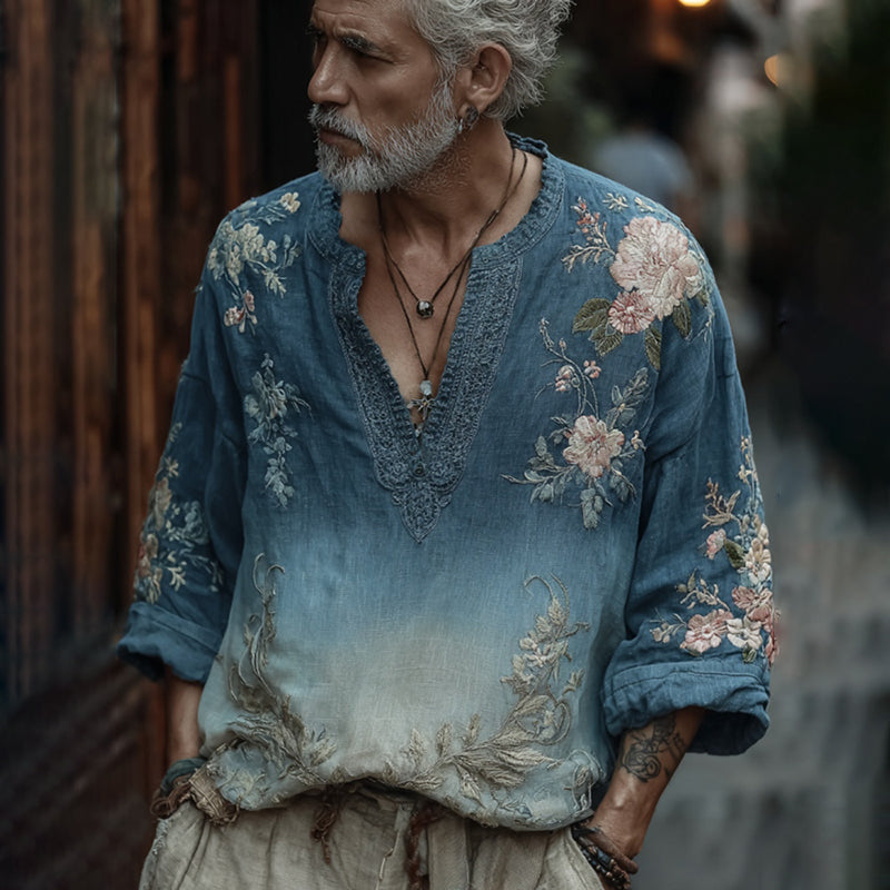 Chemise au design gracieux