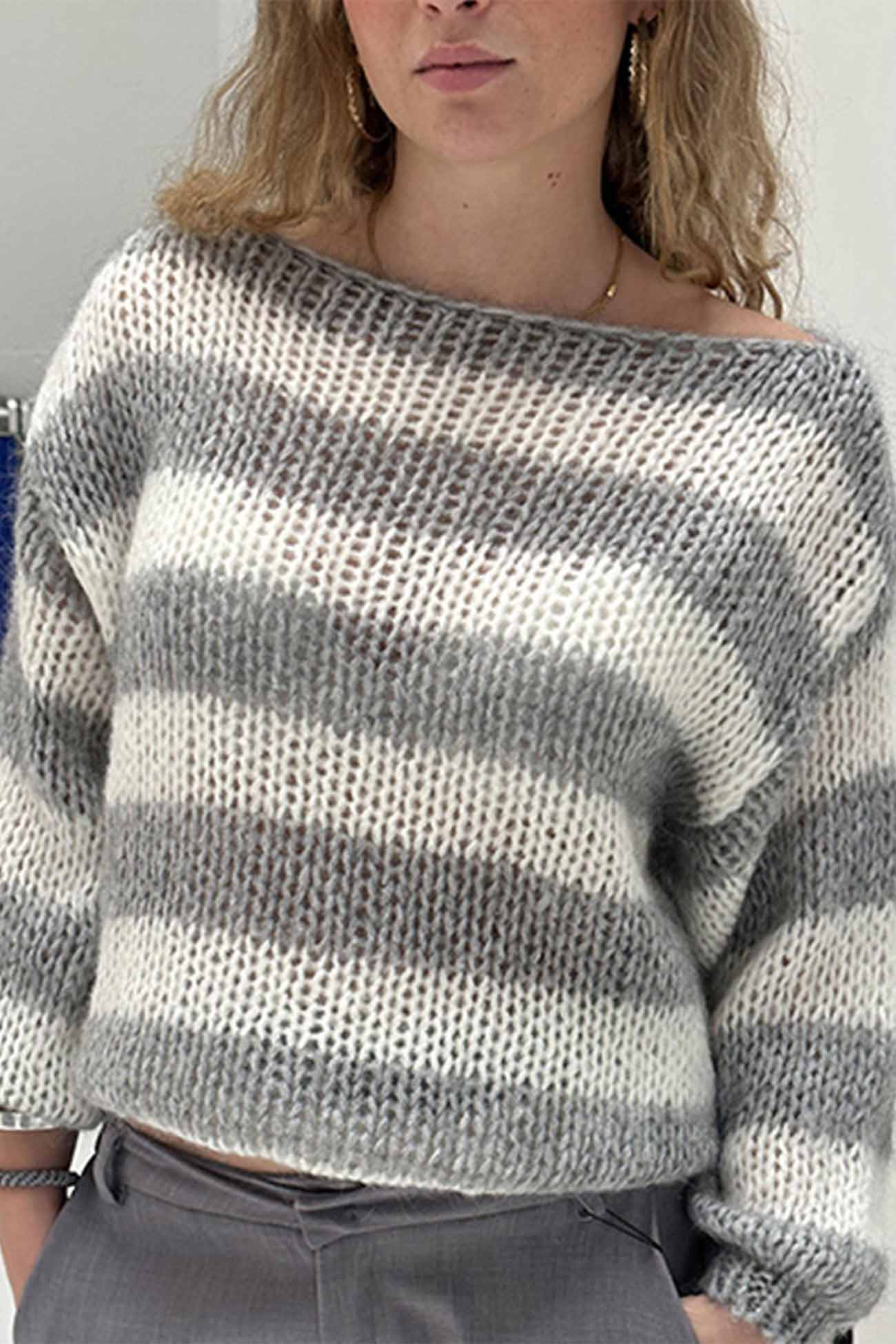 Pull magnifiquement confectionné