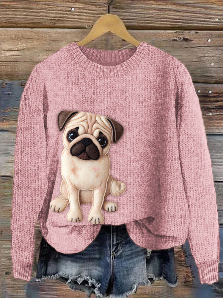 Pull au style vintage intemporel