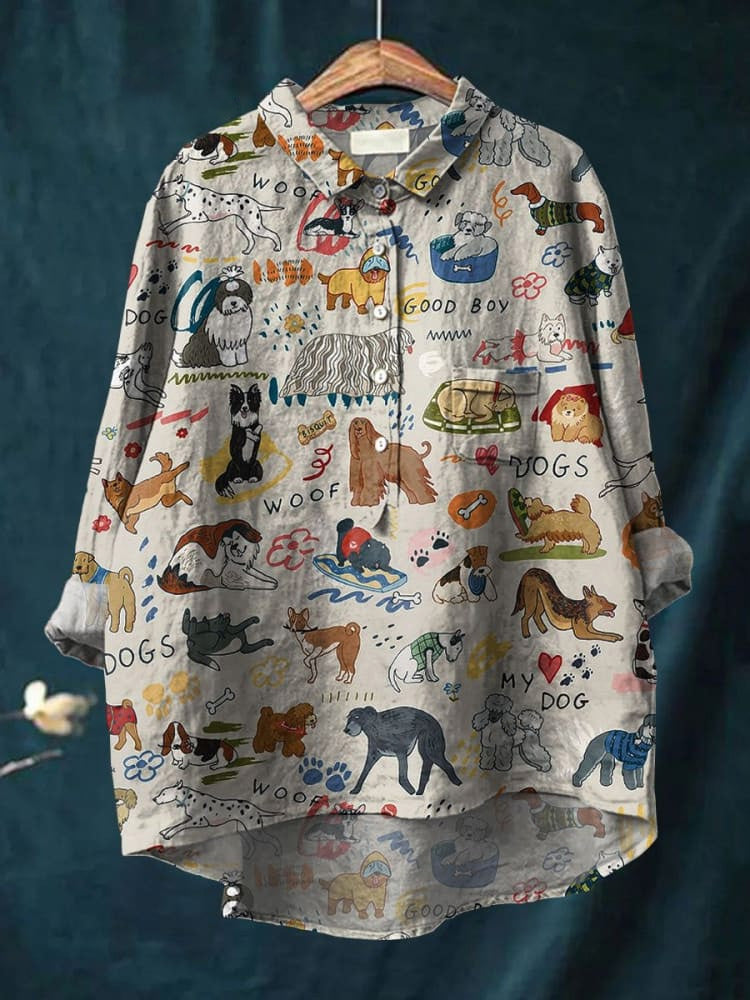 Chemise au design réfléchi