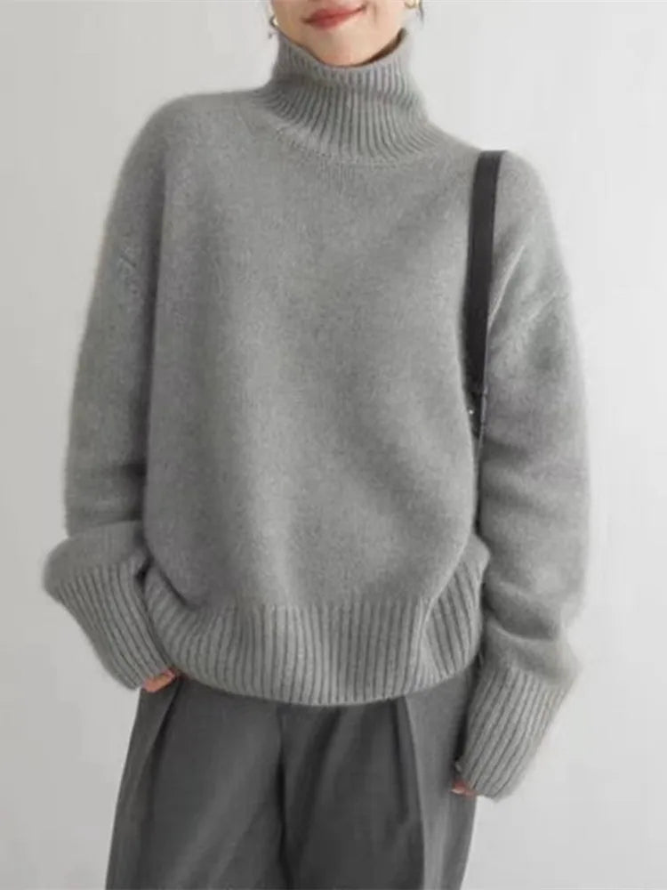 Pull au design réfléchi