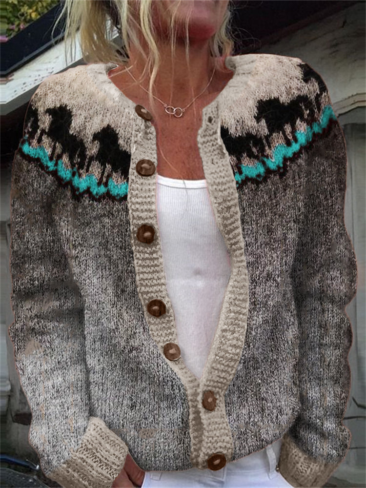 Cardigan au design élégant