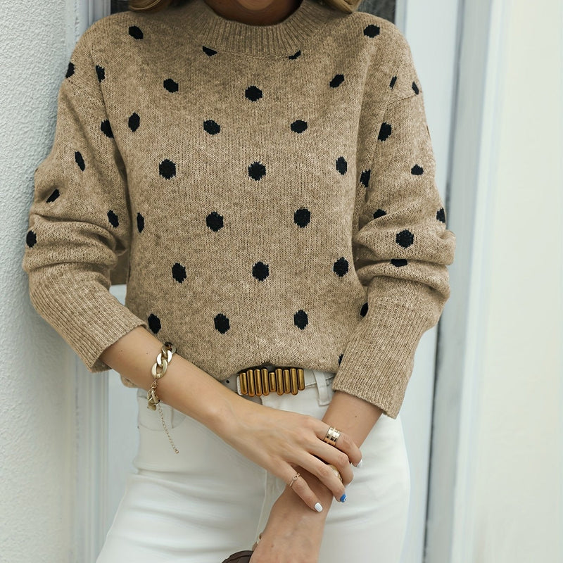 Pull au design réfléchi