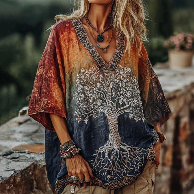Chemise au design réfléchi