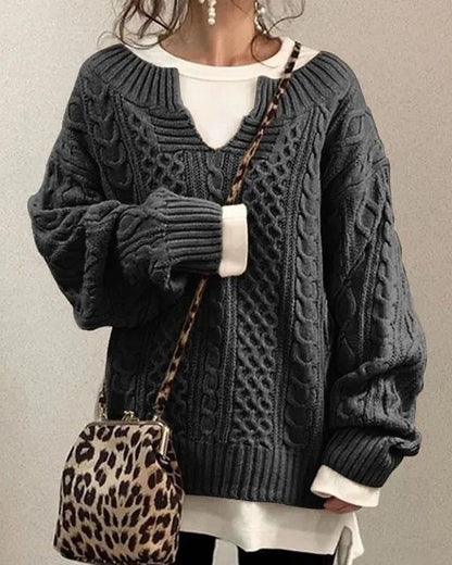 Pull vintage classique