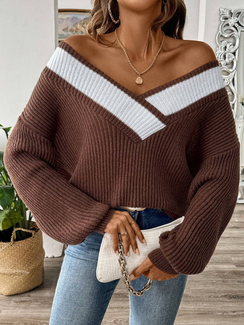 Pull au design classique