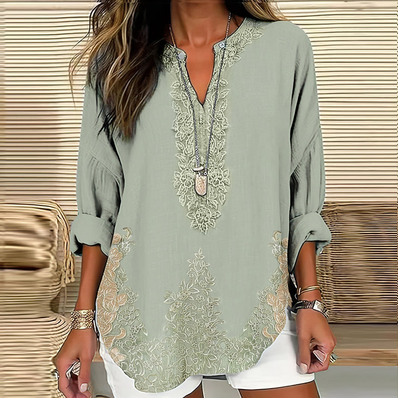Chemise au design réfléchi