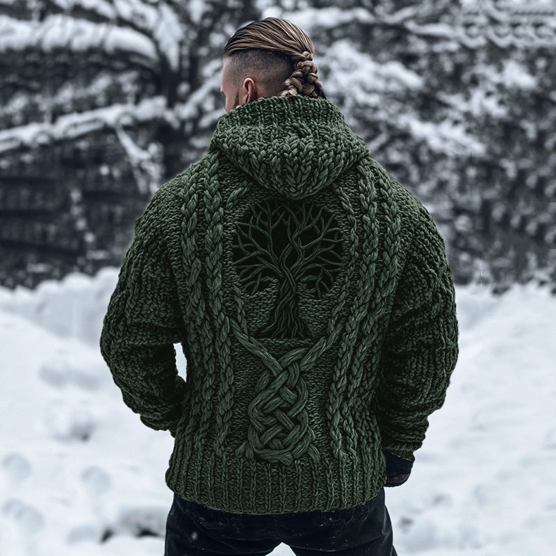 Pull au design réfléchi