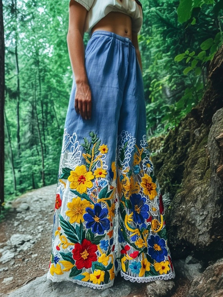 Pantalon au design réfléchi