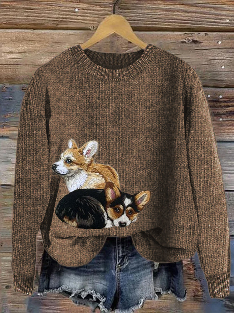 Pull vintage classique