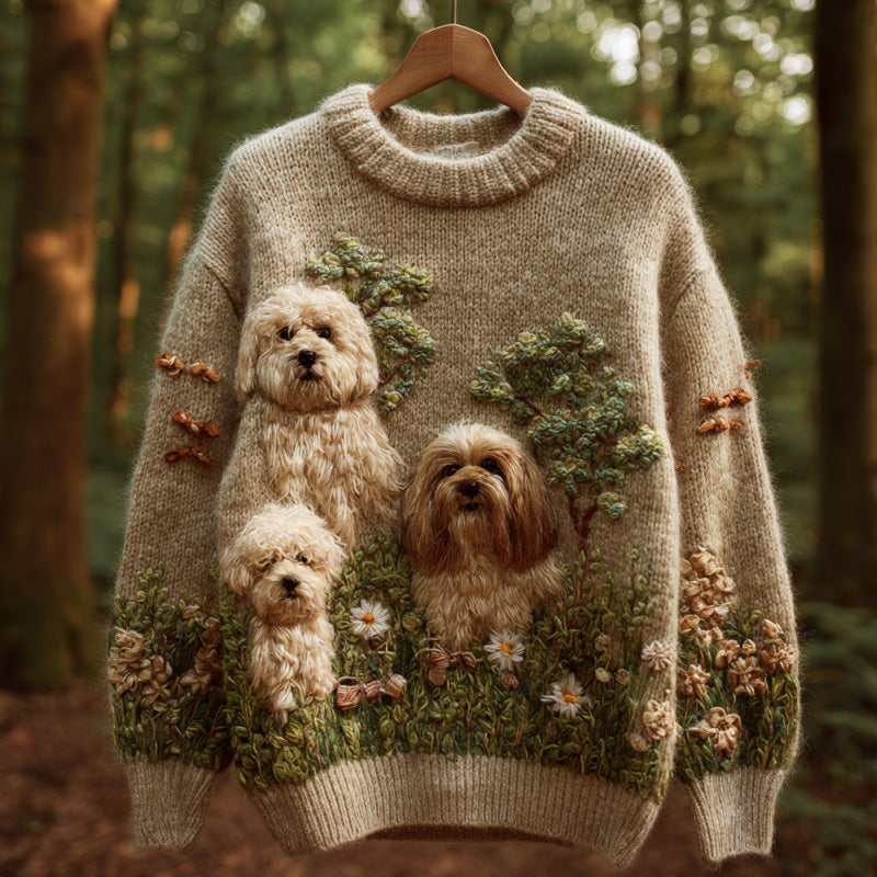 Pull au design réfléchi