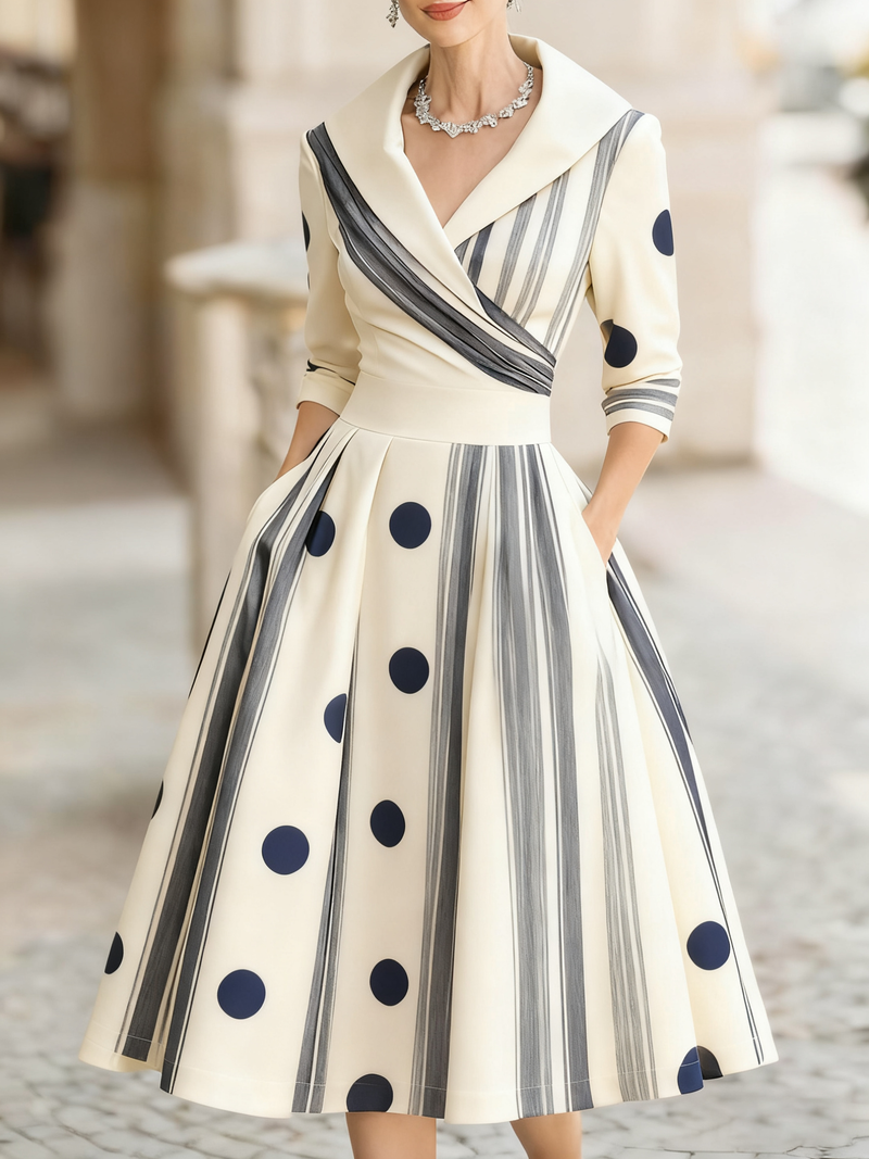 Robe au style vintage intemporel