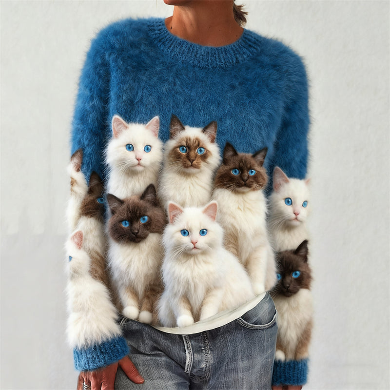 Pull au design réfléchi