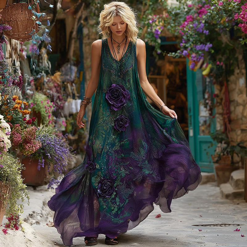 Robe au style vintage intemporel