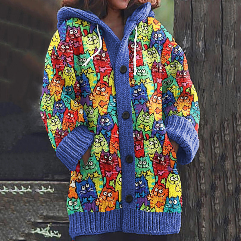Cardigan au design réfléchi