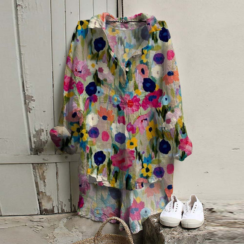 Chemise au style vintage intemporel