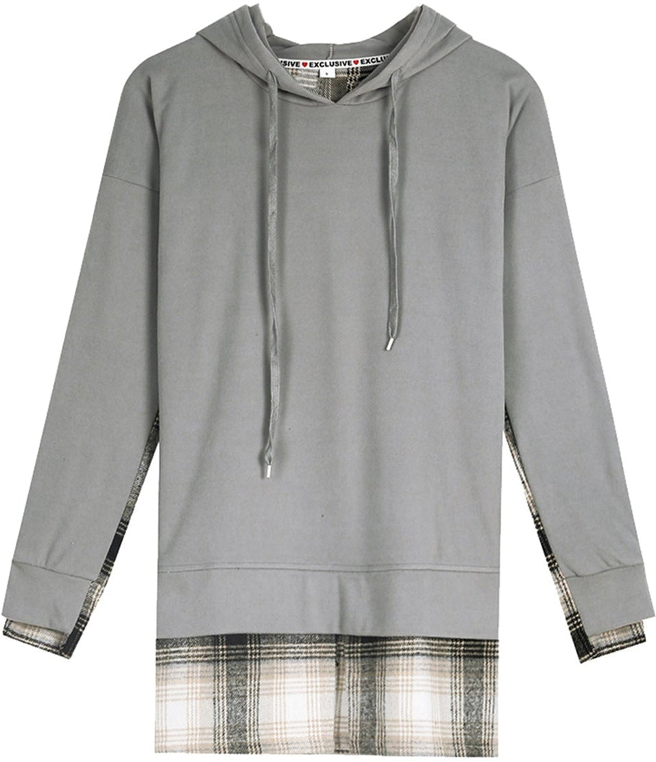 EP | Confortable sweat à manches longues en patchwork