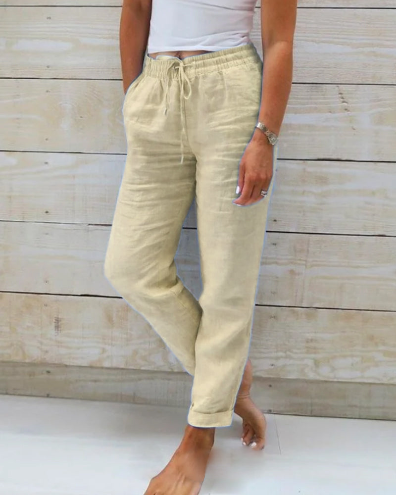 SL | Pantalon classique avec cordon de serrage