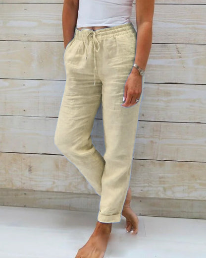 SL | Pantalon classique avec cordon de serrage