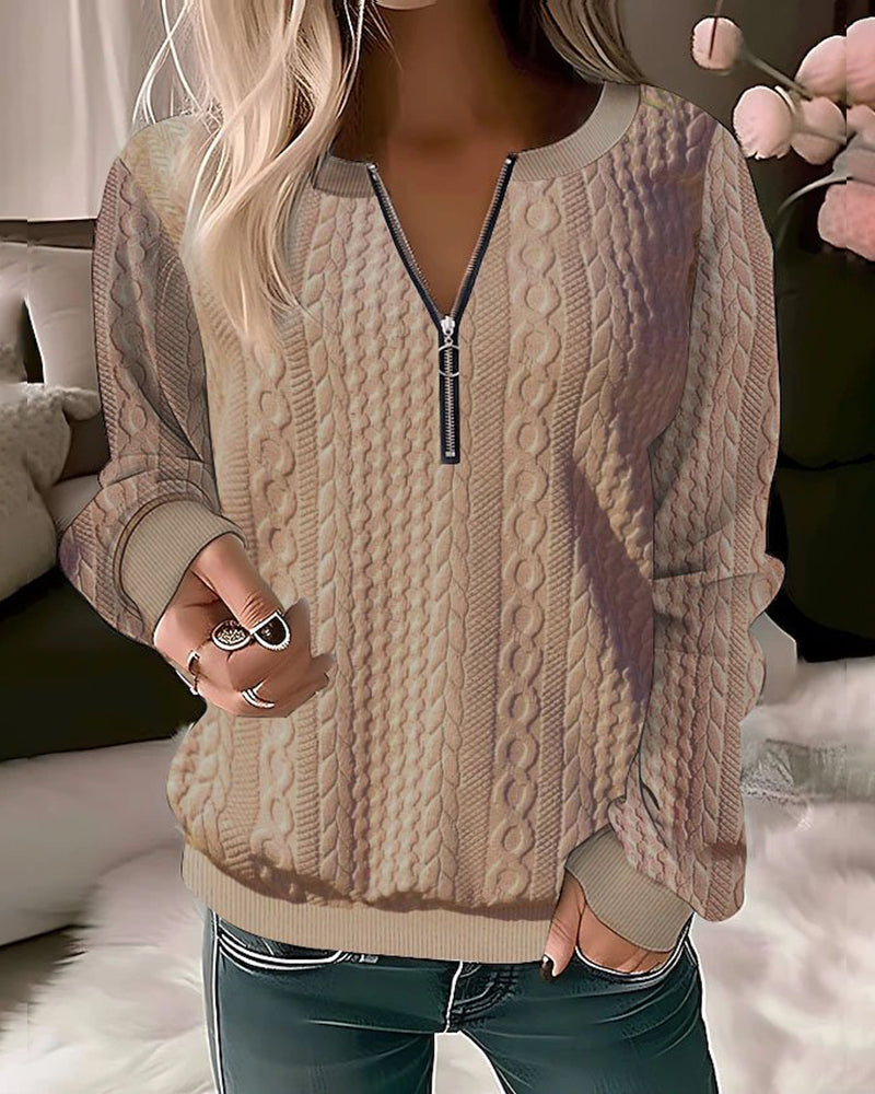 Pull au design classique