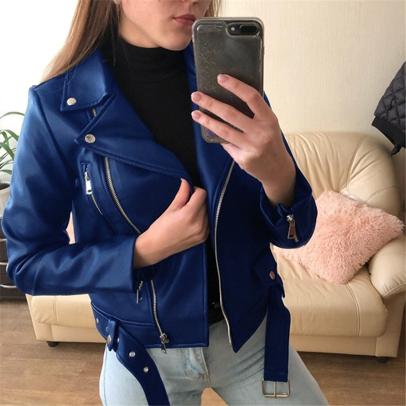 EP | TiaJacket I Veste en cuir pour femmes