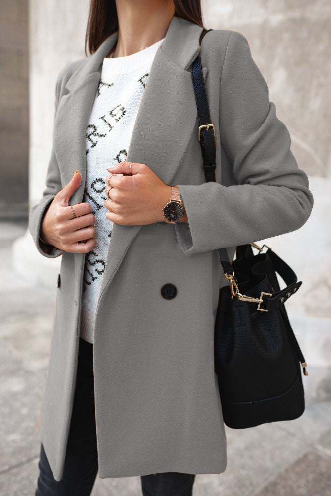EP | Veste à col roulé classique pour femmes