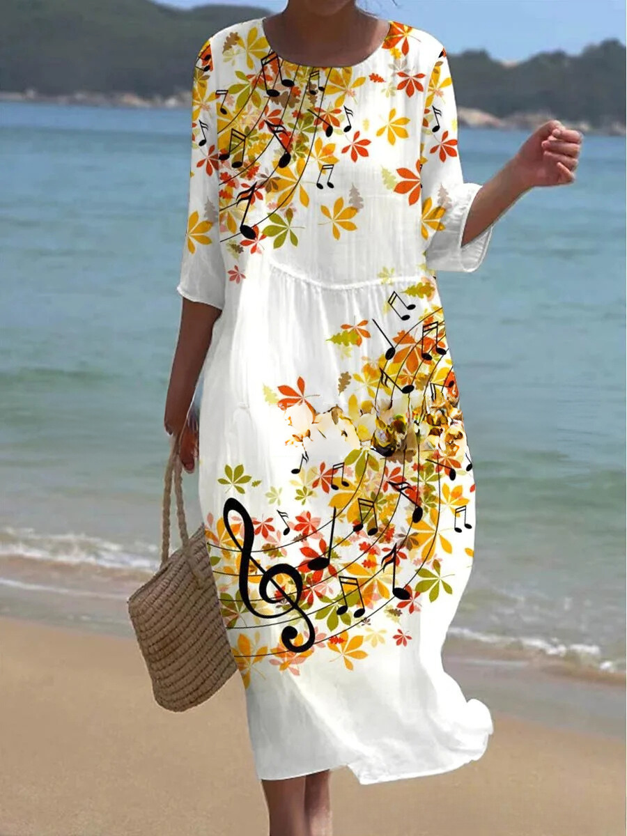 SL | Maxi robe à fleurs