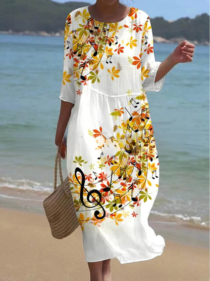 SL | Maxi robe à fleurs