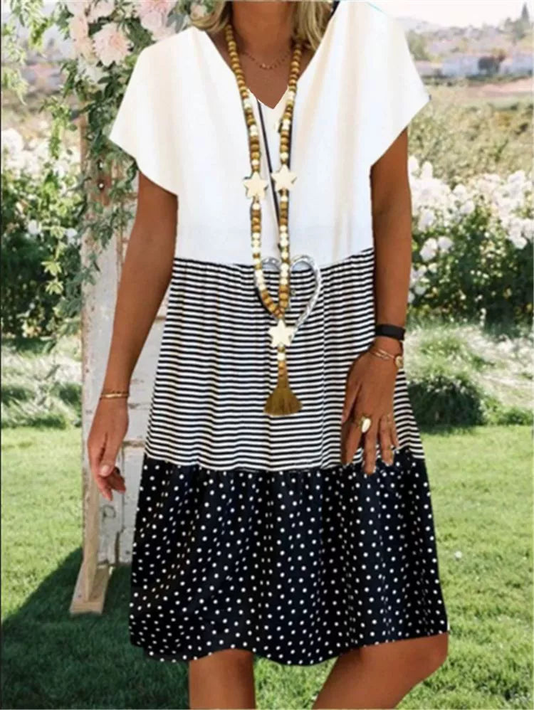 SL | Robe midi décontractée 3 couleurs