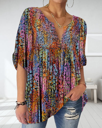 SL | Blouse avec col en V