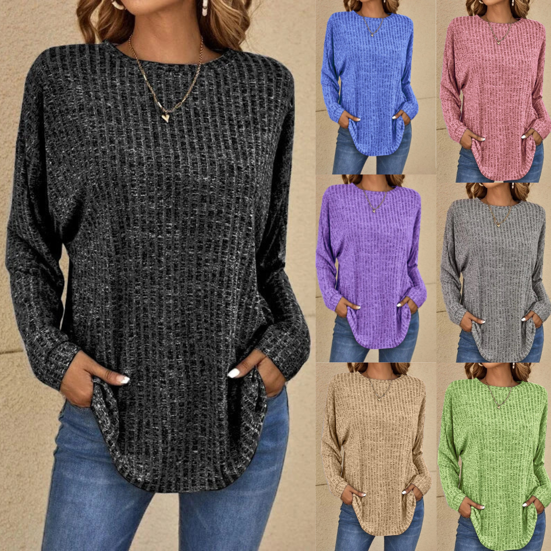 Pull au design réfléchi