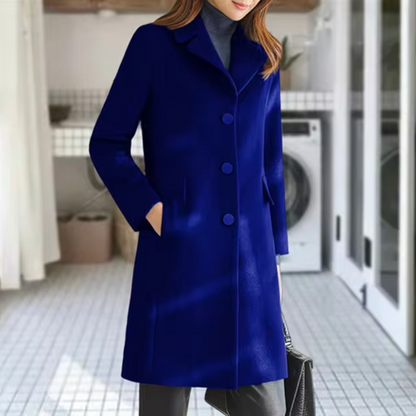 EP | Manteau en laine avec poche avant