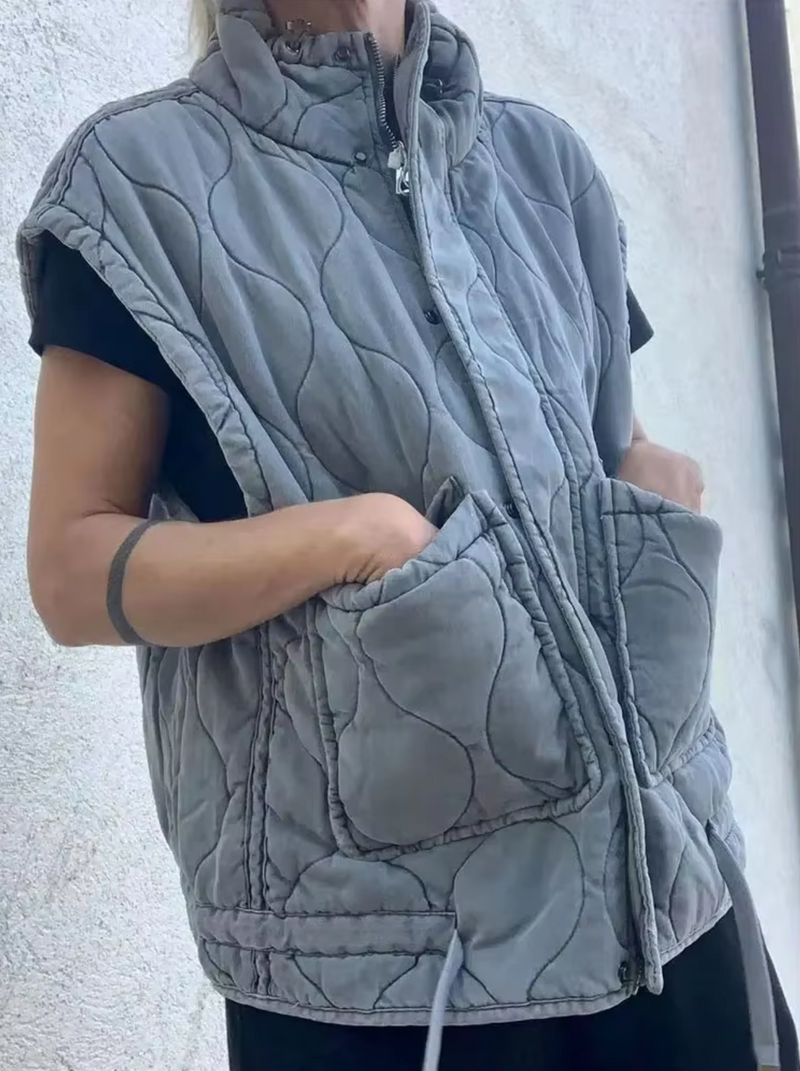EP | Gilet en coton avec poches