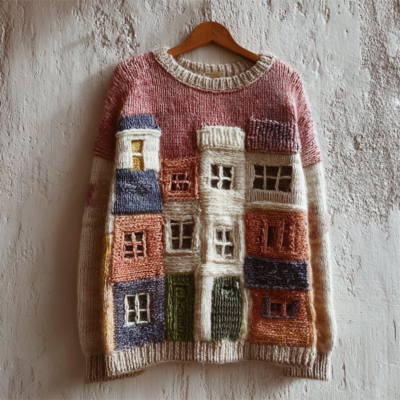 Pull au style vintage intemporel