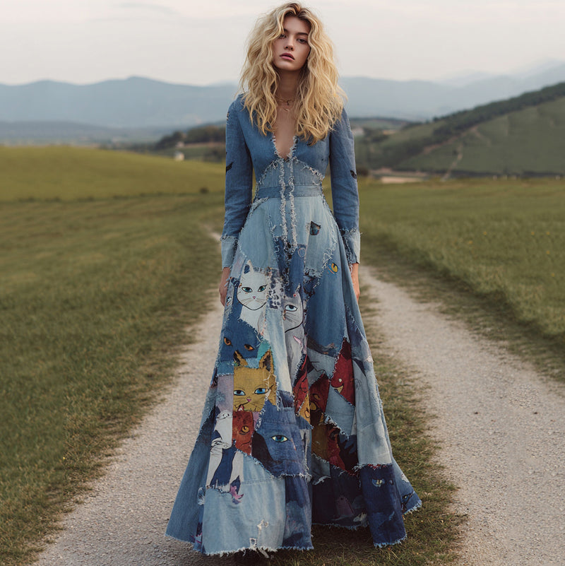 Robe au design classique