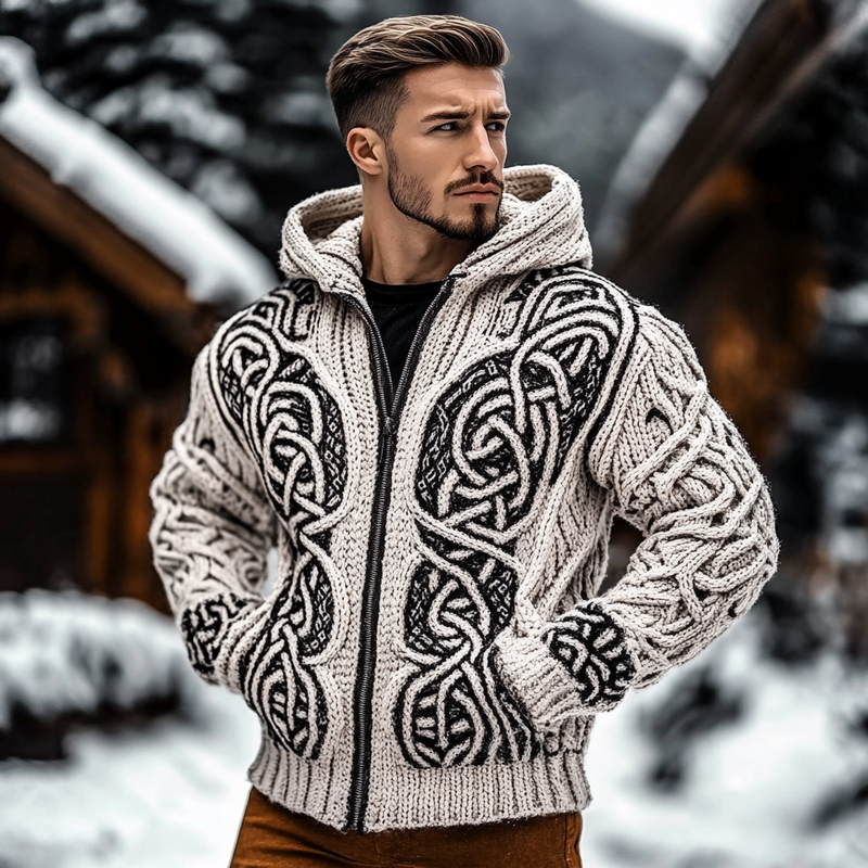 Cardigan magnifiquement confectionné
