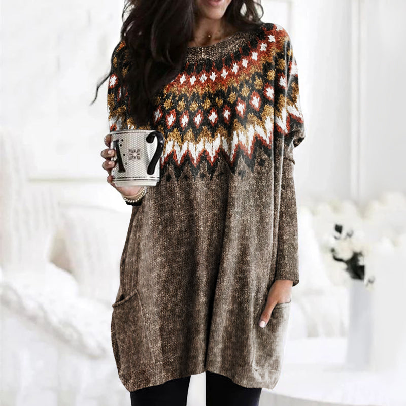 Pull au style vintage intemporel