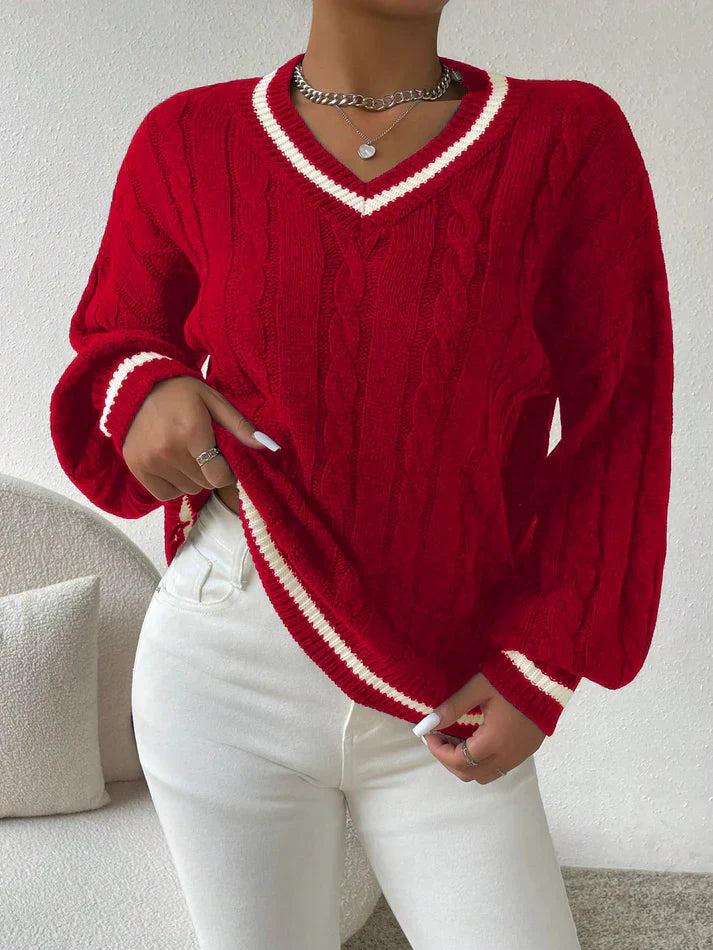 Pull au style vintage intemporel