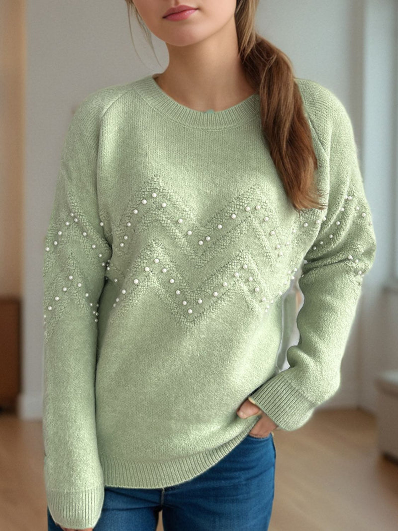 Pull au design réfléchi