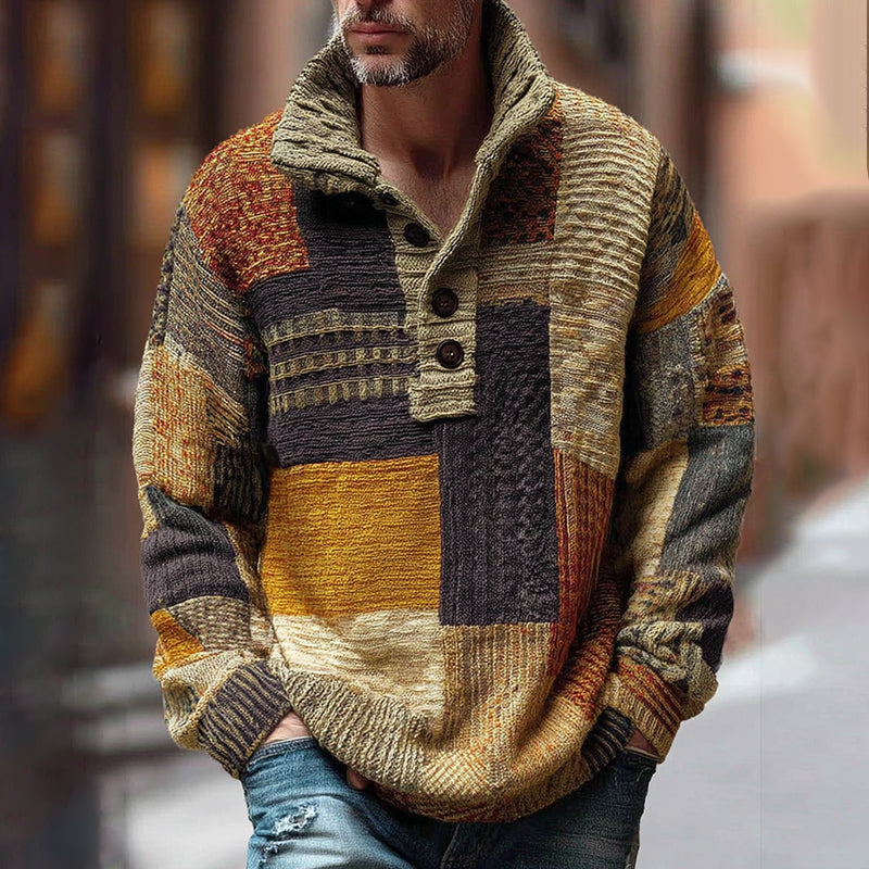 Pull au design réfléchi