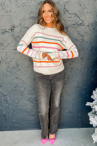 Pull vintage classique