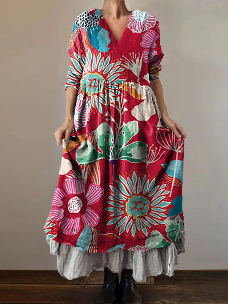 Robe au design réfléchi