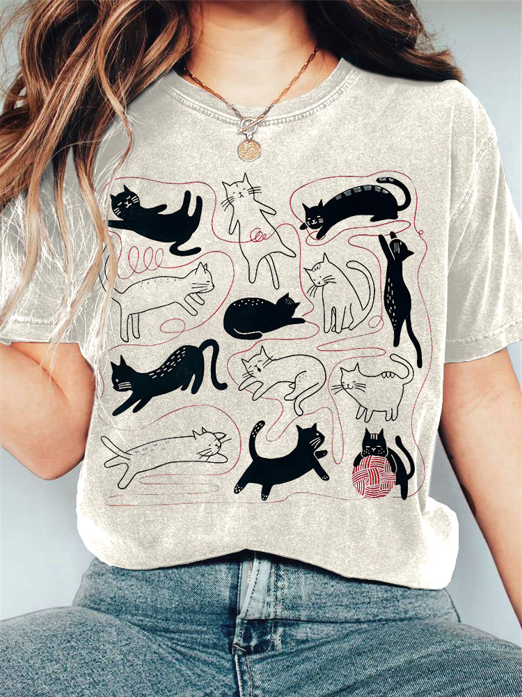 T-Shirt au design réfléchi