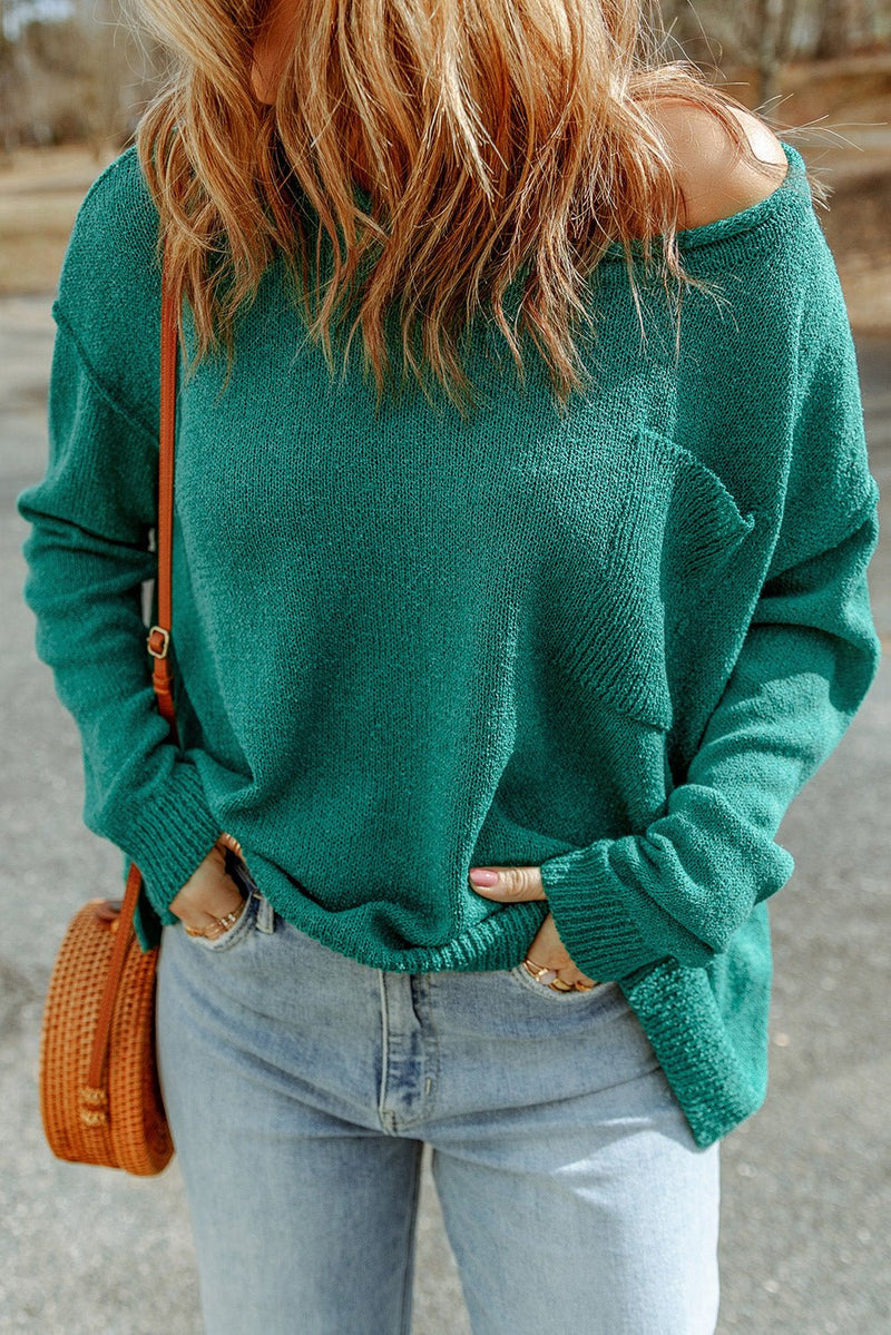 Pull au design classique