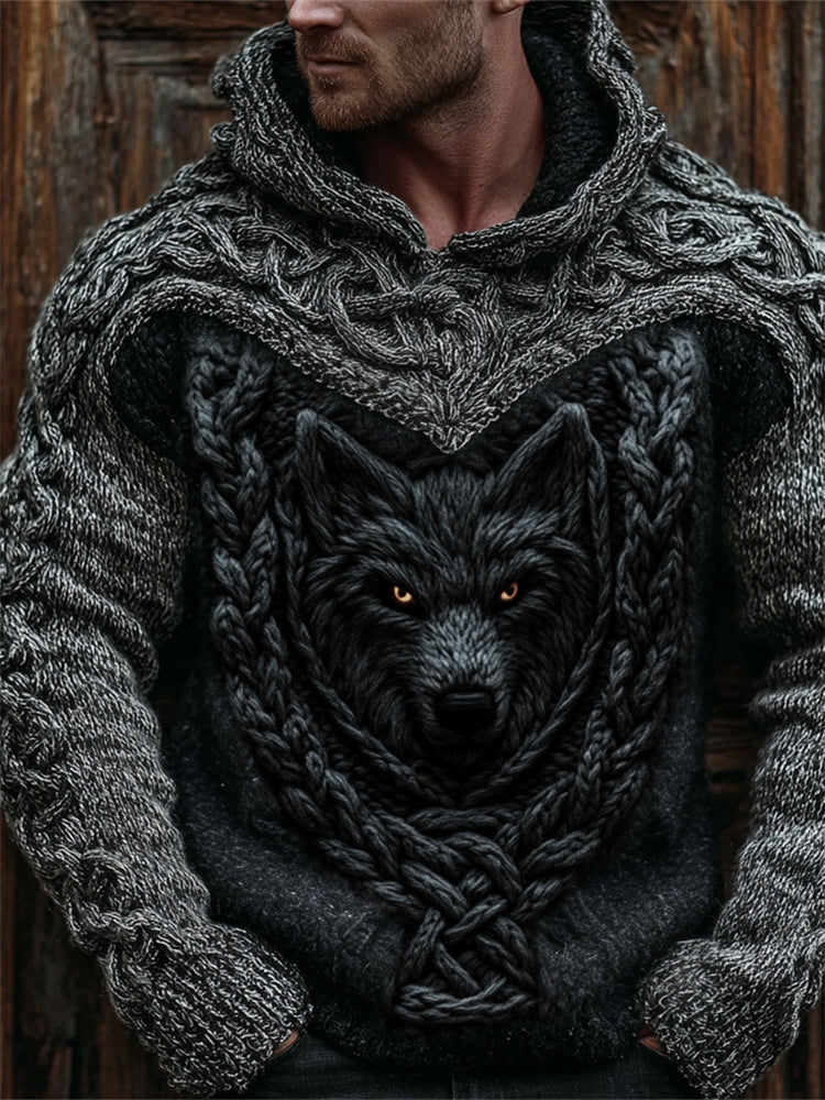 Pull au design réfléchi